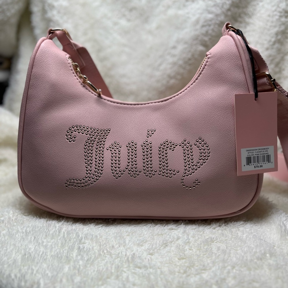 Juicy Couture Blush Pink Shoulder Bag